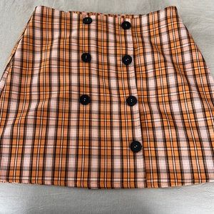 Princess Polly orange skirt